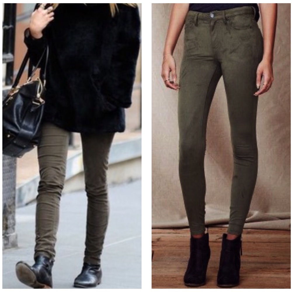 Aeropostale Tokyo Darling faux suede high waisted jegging - Picture 1 of 9